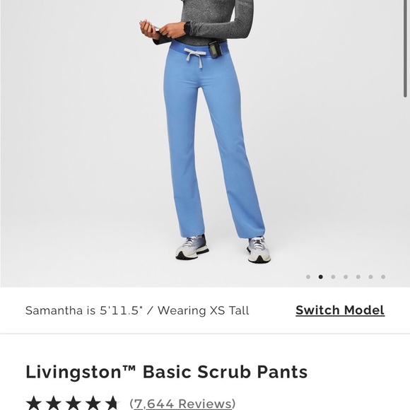 Figs Basic Scrub Pant - Picture 2 of 4